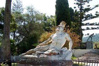 Achilleus mortale al museo di Achilleon