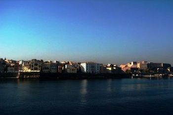 Le muraje nella città di Corfù