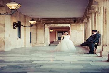 Fotografia delle ninfe nel palazzo