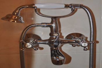 Un dettaglio in bagno.