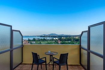 Il balcone della camera superior
