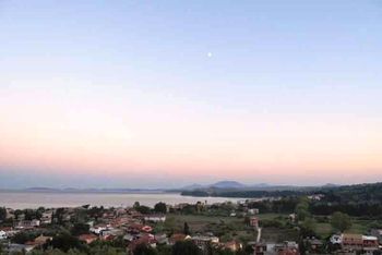Vista panoramica dalla terrazza del bar